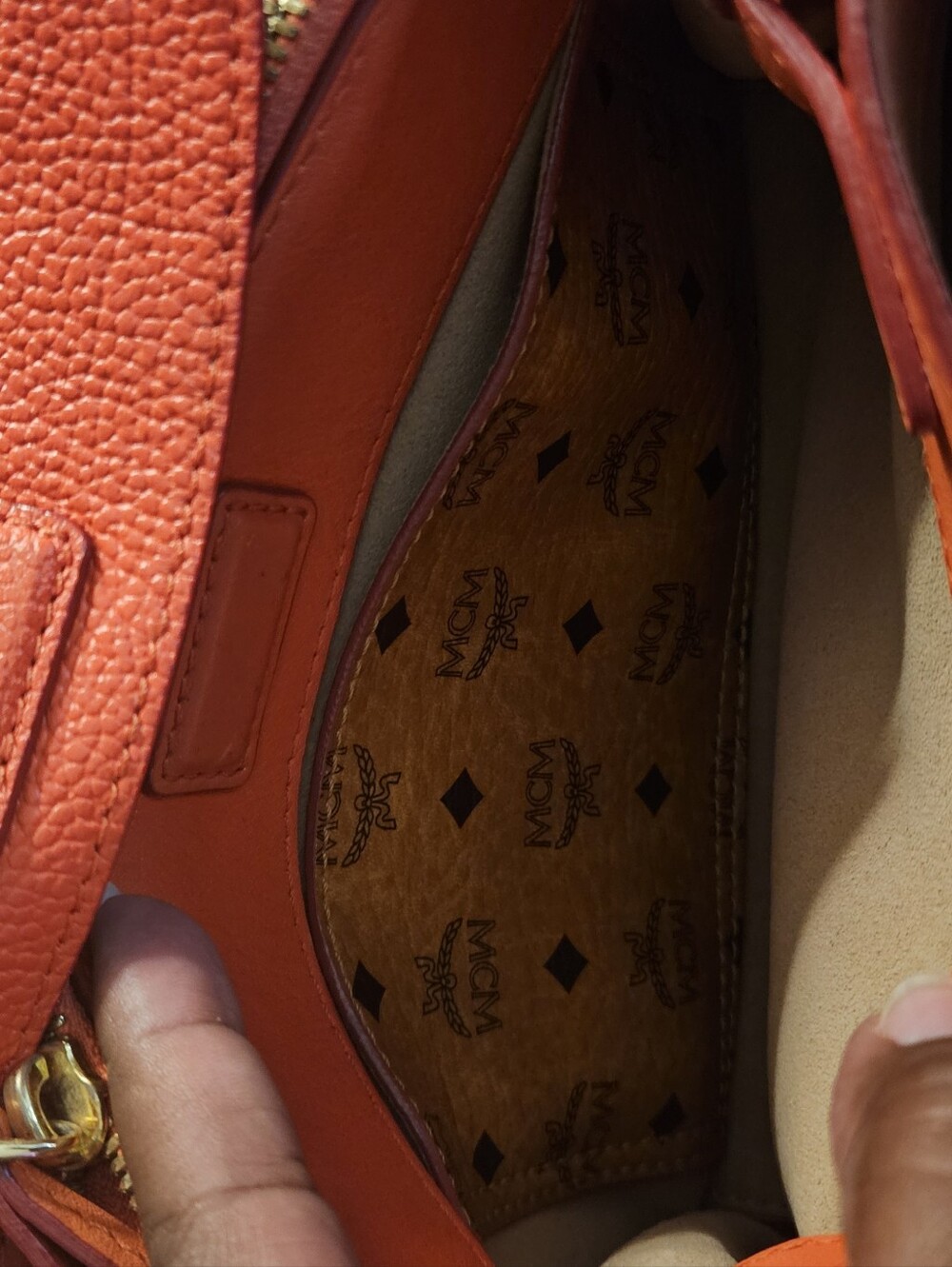 MCM Mini Top-Handle Satchel with Strap - Picture 2 of 10